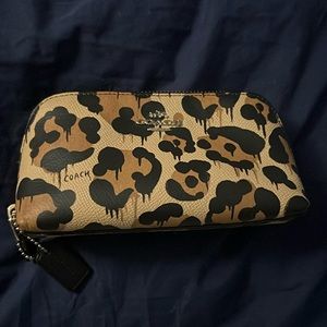 Coach wild beast cosmetic case